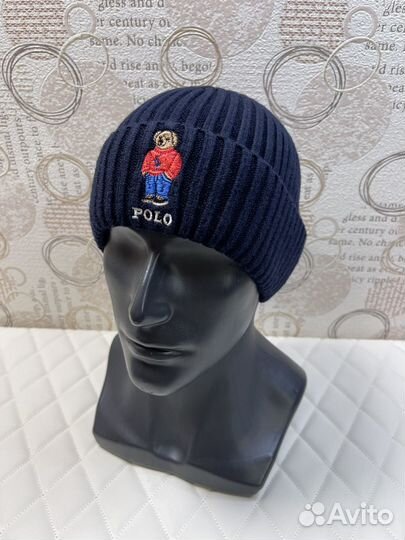 Шапка polo ralph lauren мишка