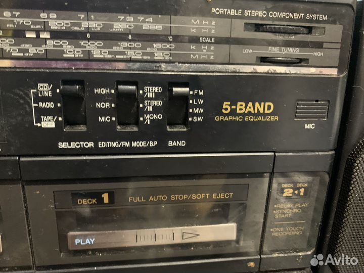 Магнитофон panasonic