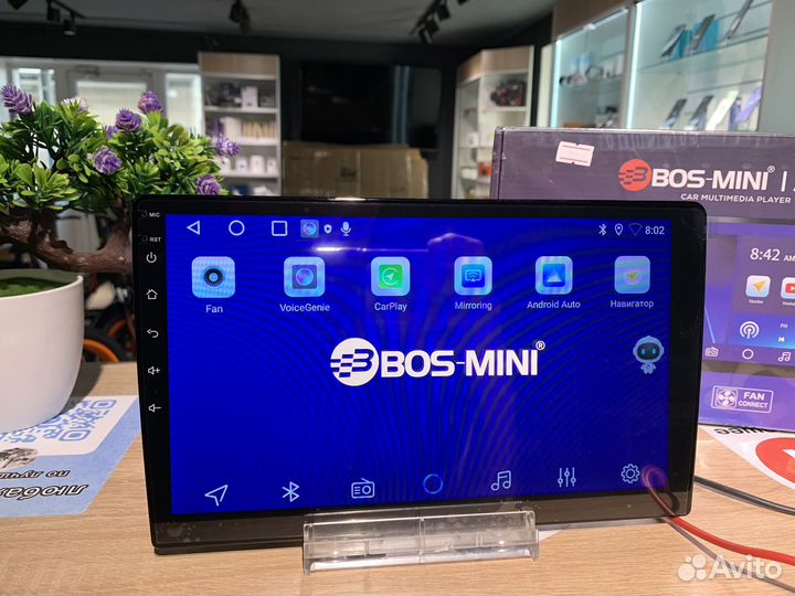 Магнитол Android Bos-Mini A1 Pro 4/64 10