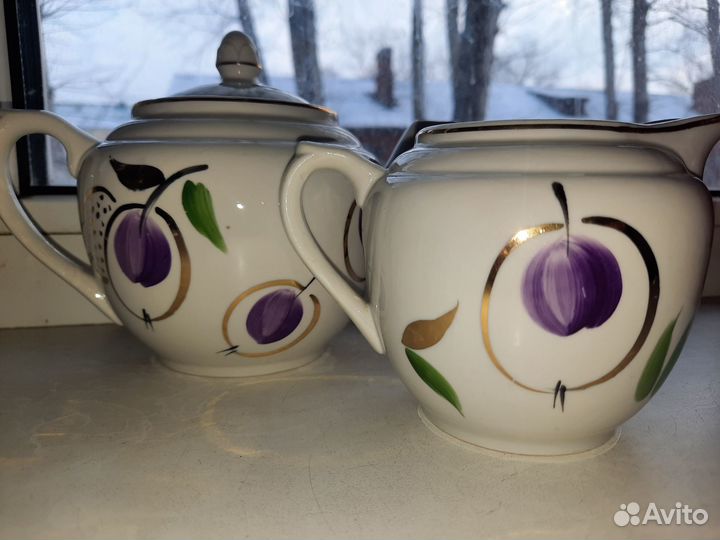 Молочник,чайник ссср, дфз(Вербилки),1954-1965 гг