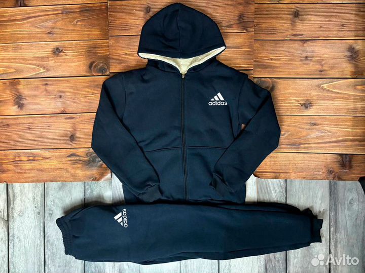 Костюм теплый с мехом Adidas