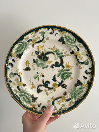 Тарелки винтажные Англия Masons Spode Crown Ducal