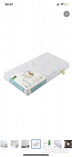 Матрас детский 120 60 plitex