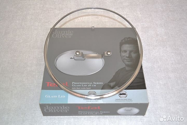Крышка Tefal Jamie Oliver 28 см