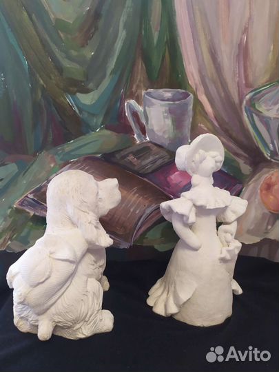 Фигурки из гипса (под покраску)