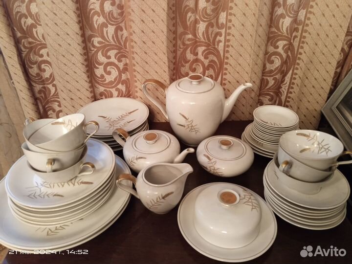 Сервиз ГДР Volkstedt винтаж