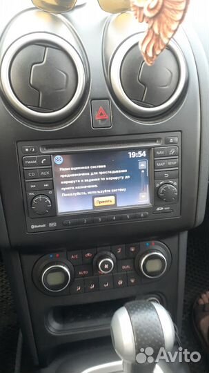 Штатная магнитола nissan qashqai j10