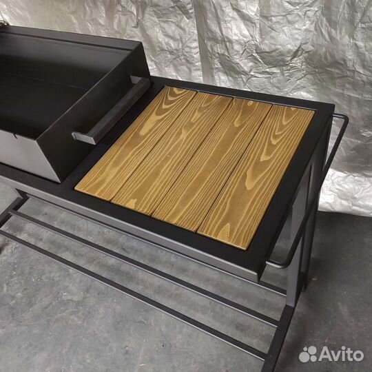 Мангал в стиле лофт