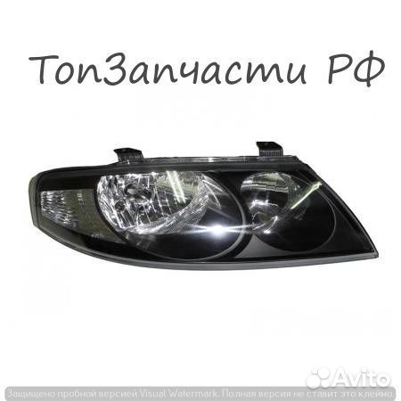 Фара R nissan almera classic 06- черная