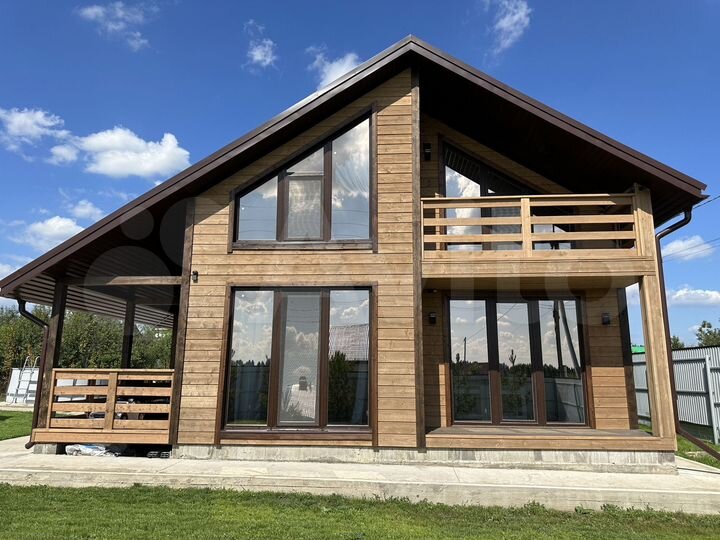 Дом 140 м² на участке 8 сот.