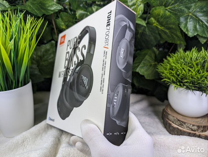 Беспроводные наушники jbl tune 700bt черный