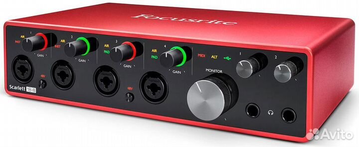 Focusrite Scarlett 18i8 3rd Gen аудио интерфейс