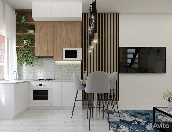 Угловая кухня как IKEA