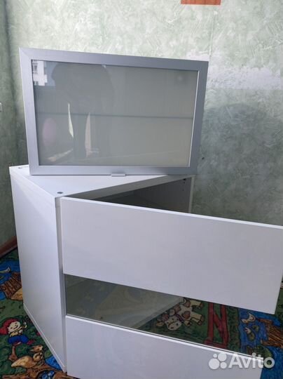 Полка настенная шкаф IKEA белая