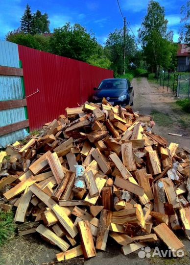 Дрова сухие в укладку любого объема