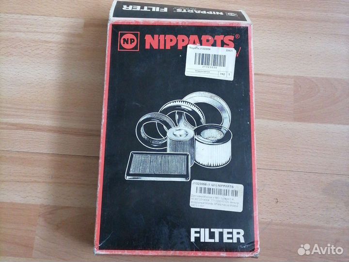 Воздушный фильтр Nipparts J1323056
