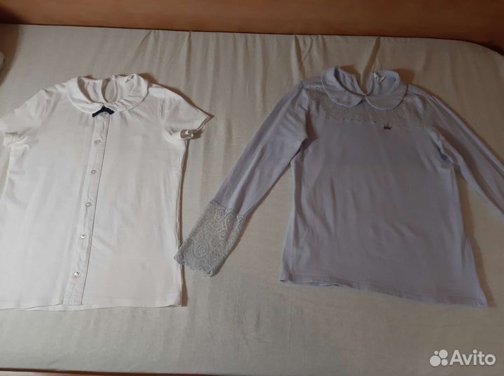 Блузка acoola,юбка для девочки 164, школьная