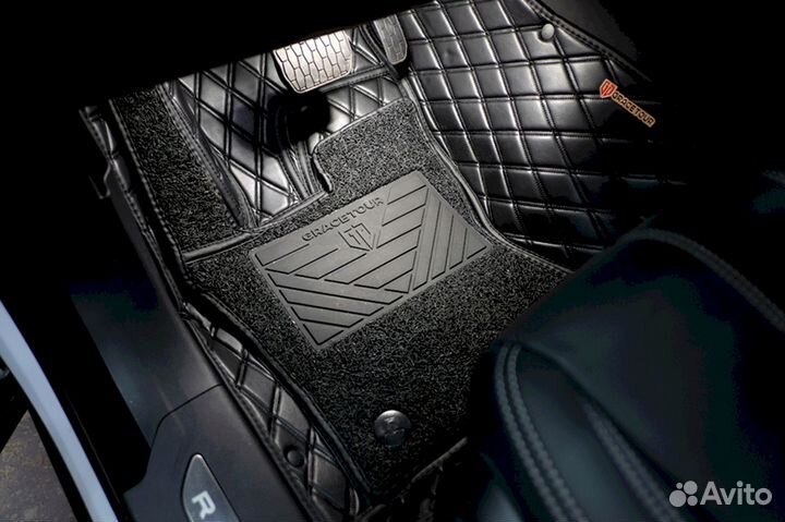 3D коврики из экокожи Land Rover