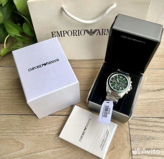 Оригинальные часы Emporio Armani 6090 с биркой