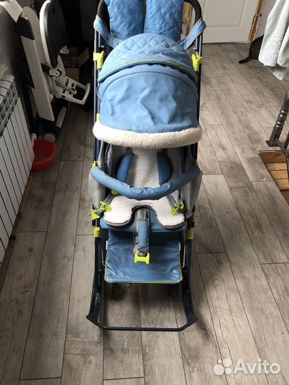 Санки коляска ника