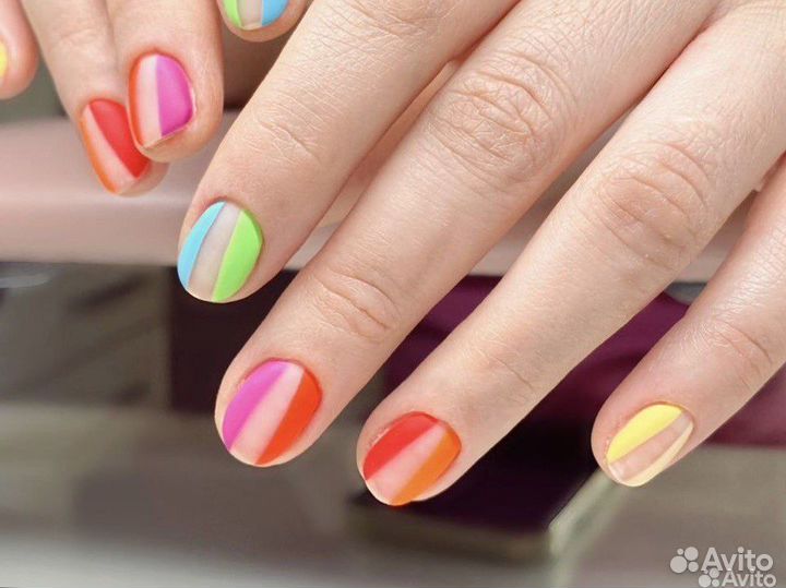 Маникюр с покрытием