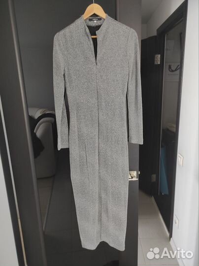 Massimo dutti платье -рубашка