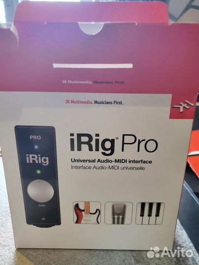 Видеокарта IK Multimedia iRig Pro