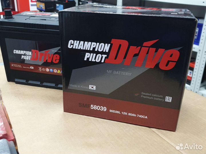 Аккумулятор Champion Pilot Drive 90D26L 80Ah