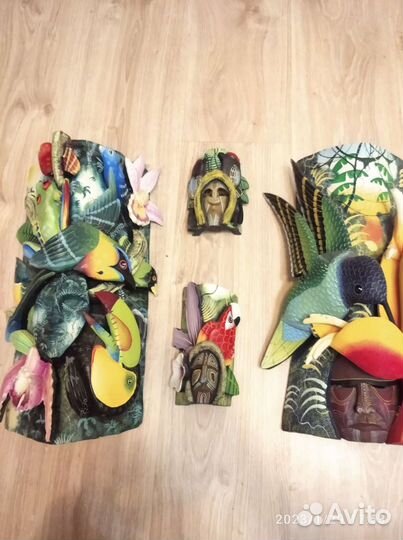 Картина резная из дерева