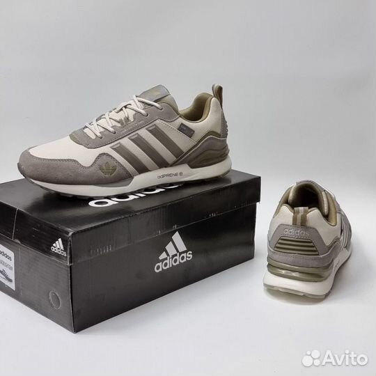 Кроссовки осенние adidas серые 41-46