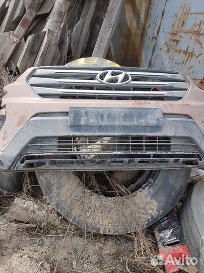 Передний бампер хендай крета