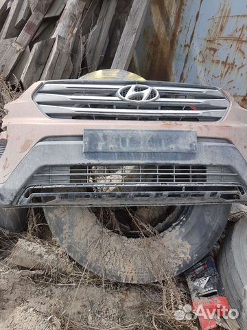 Передний бампер хендай крета