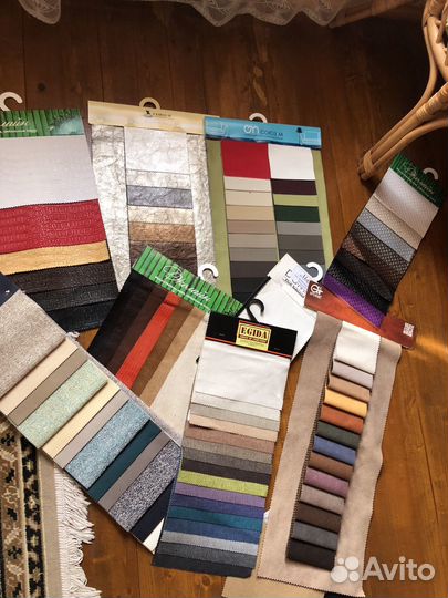 Лоскуты туаней и экокожи для рукоделия