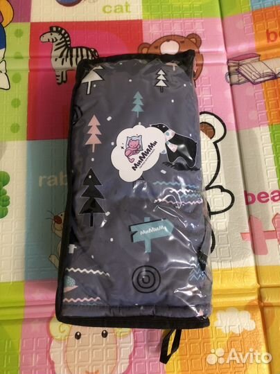 Муфта варежки на коляску мимими новые