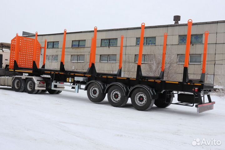 Полуприцеп трал (тяжеловоз) Saab 9891, 2023