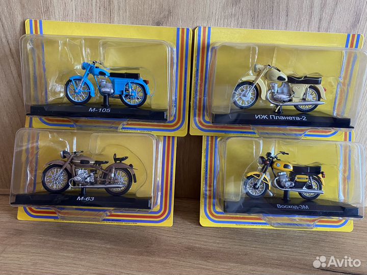 Масштабная модель советского мотоцикла