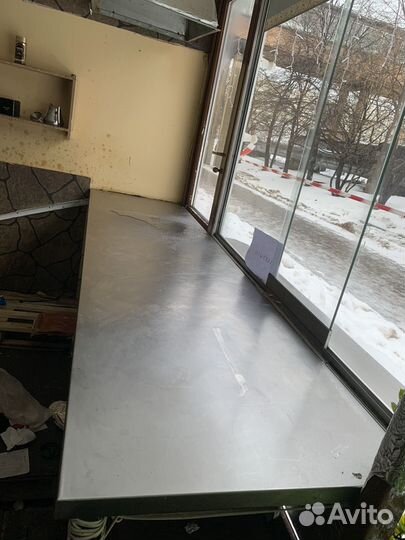 Стол металлический