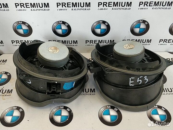 BMW X5 колонки передние