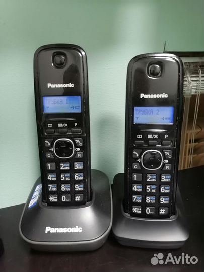 Panasonic KX-TG2512RU2, радиотелефон, dect+доп.тр