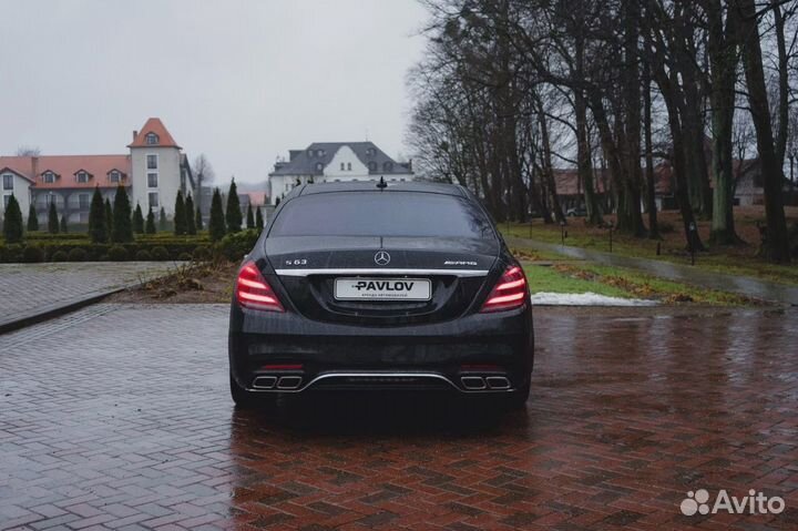 Aрeндa Мерседеса. Прокат Mercedes-Benz S63 AMG