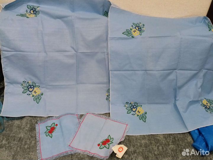 Скатерть льняная СССР