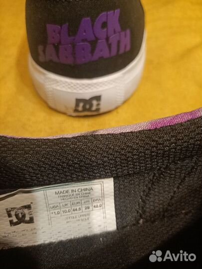 DC shoes X Black Sabbath