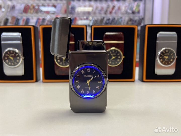 Зажигалка с часами