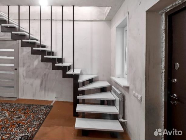 Металлокаркас Лестницы на Дачу