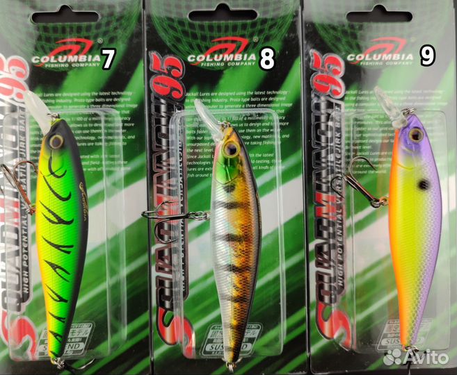 Воблер Jackall Squad Minnow 95SP
