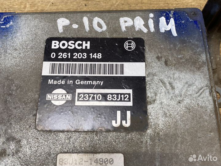 Nissan primera p10 блок управления двигателем