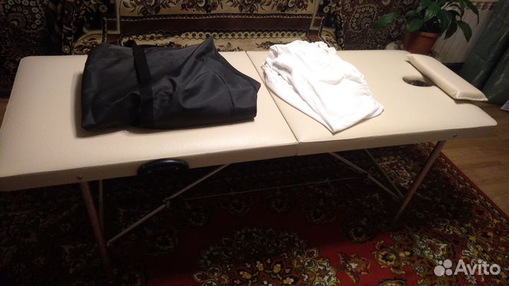Массажный стол кушетка раскладной 190х70
