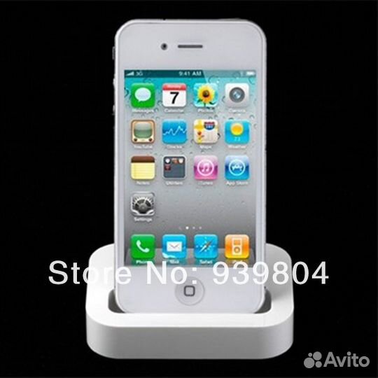 Док станция подставка для iPhone 4, Dock Station