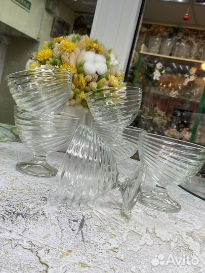 Креманки стекло(набор)