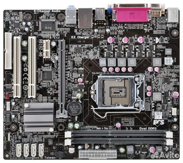 Материнка Elitegroup (H61) LGA 1155
